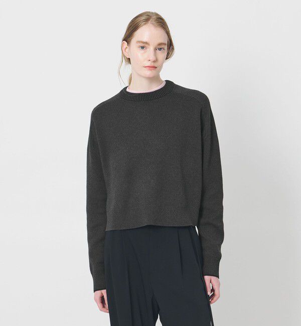 AEWEN MATOPH「＜AEWEN MATOPH＞スムースバイカラーニット」|ニット・セーター|