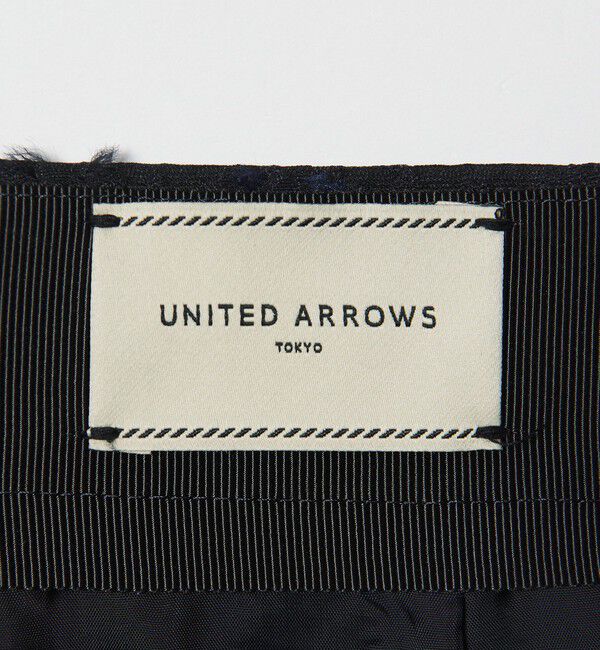 UNITED ARROWS「フラワー カットジャガード テーパードパンツ」|スラックス|