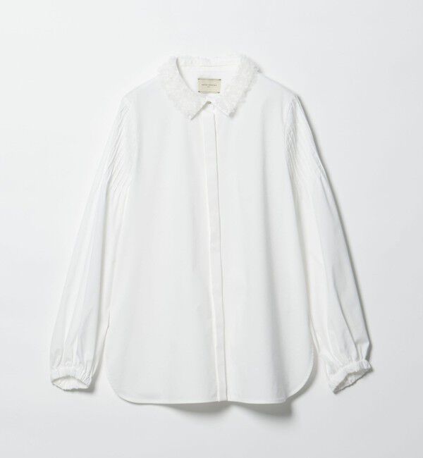 UNITED ARROWS「チュールカラー 2WAY ブラウス」|シャツ・ブラウス|