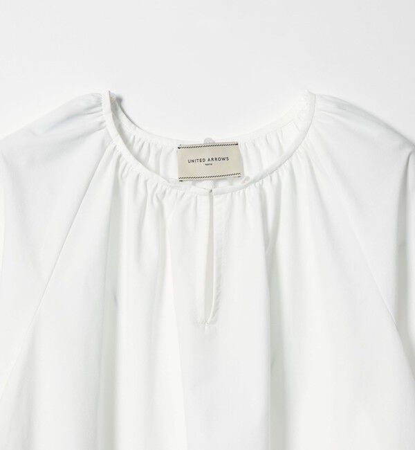 UNITED ARROWS「レースフリルカラー 2WAY ブラウス」|シャツ・ブラウス|