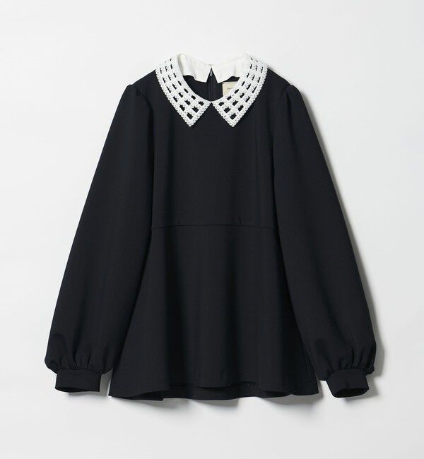 UNITED ARROWS「SPONGY ペプラム ブラウス」|シャツ・ブラウス|