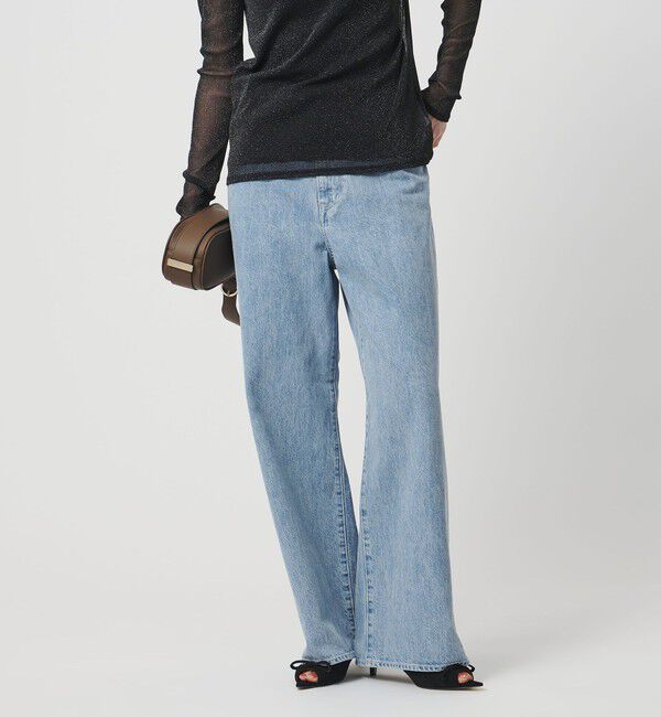 UNITED ARROWS「ルーズ ストレート デニムパンツ」|デニム|