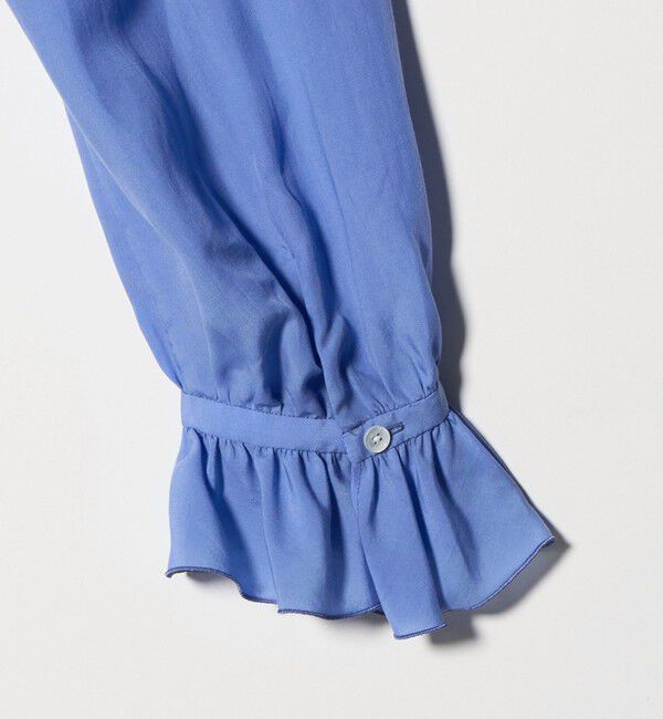 UNITED ARROWS「フリルカラー 2WAY ブラウス ‐ウォッシャブル‐」|シャツ・ブラウス|