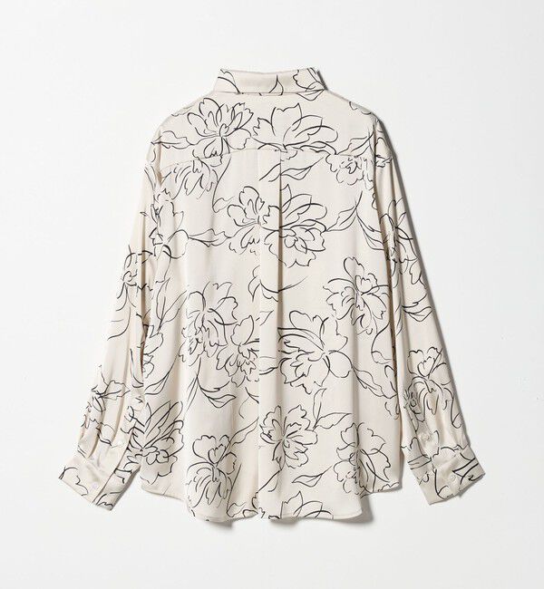 UNITED ARROWS「アブストラクトフラワー シャツ ‐ウォッシャブル‐」|シャツ・ブラウス|