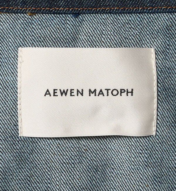 AEWEN MATOPH「＜AEWEN MATOPH＞スタンドカラーデニムブルゾン」|デニムジャケット|