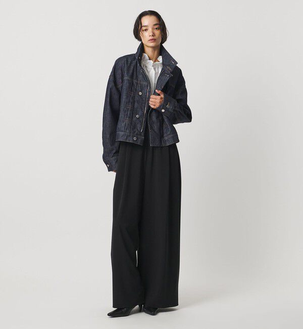 AEWEN MATOPH「＜AEWEN MATOPH＞スタンドカラーデニムブルゾン」|デニムジャケット|