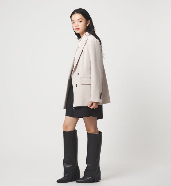 EMMEL REFINES「＜EMMEL REFINES＞EM TRダブルクロス ジャケット」|テーラードジャケット|