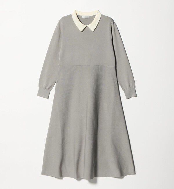 UNITED ARROWS green label relaxing「ハイショク エリツキ ニット ワンピース」|ワンピース|