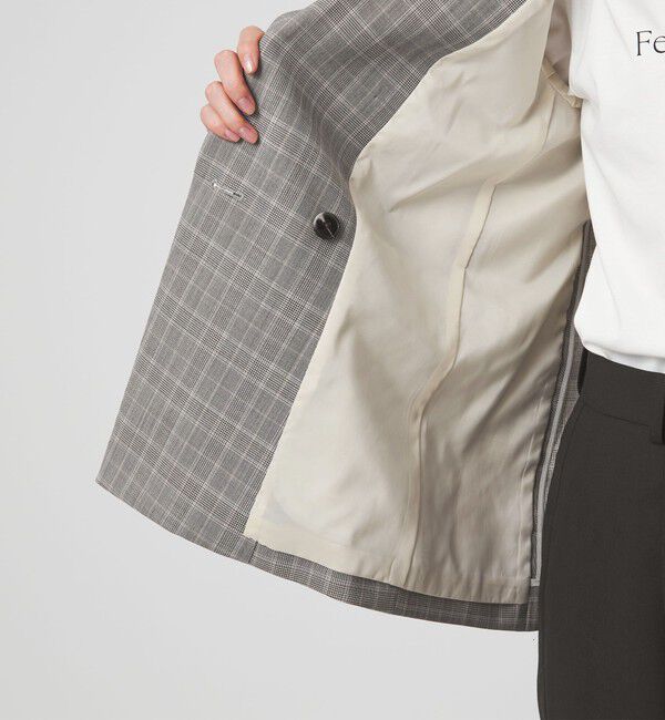 UNITED ARROWS green label relaxing「［size SHORTあり］カチリラ ダブル ジャケット  ウォッシャブル ストレッチ」|テーラードジャケット|