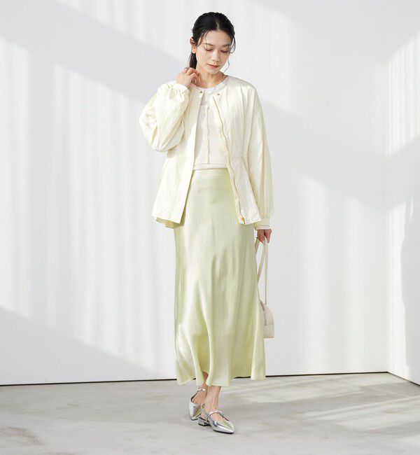 UNITED ARROWS green label relaxing「［size SHORTあり］ウエスト ギャザー ブルゾン」|ブルゾン・スタジャン|