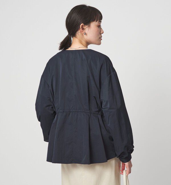 UNITED ARROWS green label relaxing「［size SHORTあり］ウエスト ギャザー ブルゾン」|ブルゾン・スタジャン|