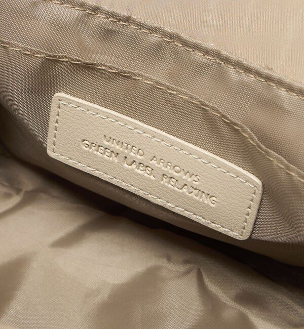 UNITED ARROWS green label relaxing「ワンハンドル チャームバッグ」|ショルダー・メッセンジャー|