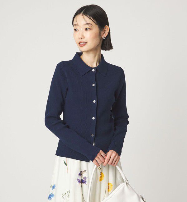 UNITED ARROWS green label relaxing「＜1_OF MINE＞エリツキ リブ ニット」|ニット・セーター|