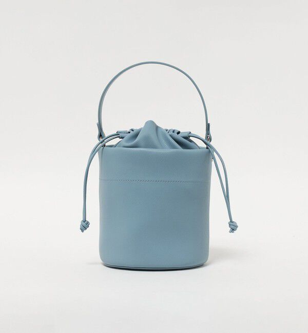 UNITED ARROWS green label relaxing「２WAY 巾着ドロストバケツバッグ」|ショルダー・メッセンジャー|LT.BLUE