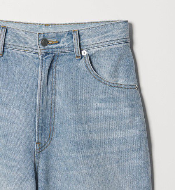 EMMEL REFINES「＜EMMEL REFINES＞EM ハイウエスト ワイド デニム」|チノ|