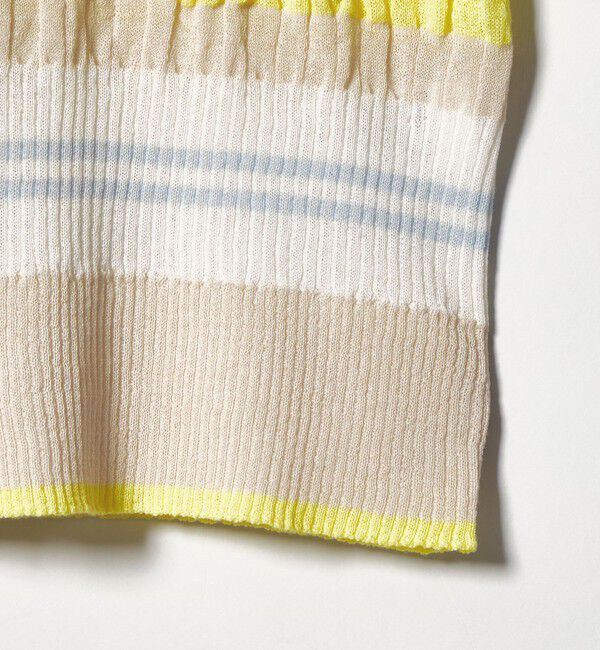 EMMEL REFINES「＜EMMEL REFINES＞EM HW マルチボーダー ニット」|ニット・セーター|