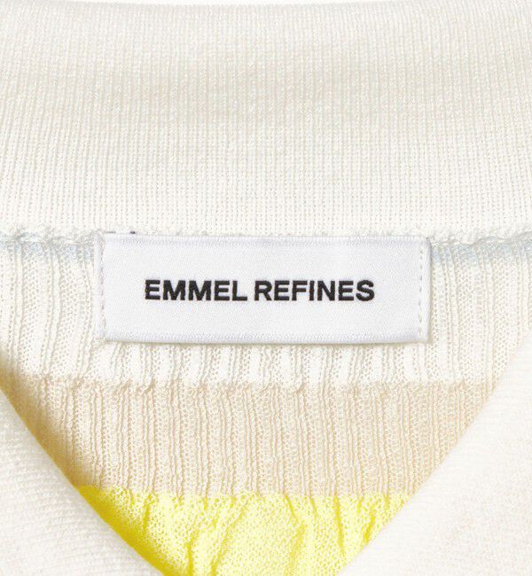 EMMEL REFINES「＜EMMEL REFINES＞EM HW マルチボーダー ニット」|ニット・セーター|