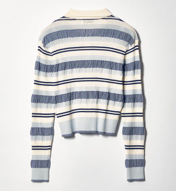 EMMEL REFINES「＜EMMEL REFINES＞EM HW マルチボーダー ニット」|ニット・セーター|