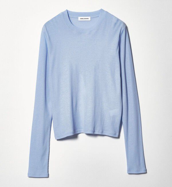 EMMEL REFINES「＜EMMEL REFINES＞EM テレコ クルーネック ロングスリーブ」|Tシャツ・カットソー|
