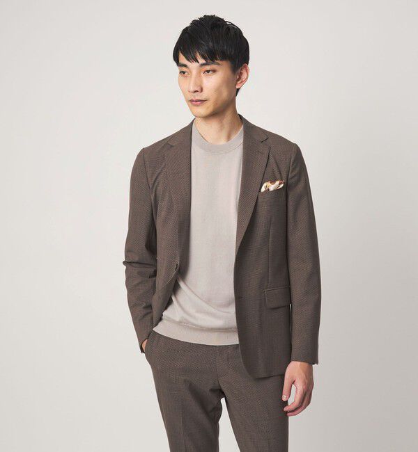 UNITED ARROWS green label relaxing「MTB コットン ハイゲージ クルーネック ニット」|ニット・セーター|