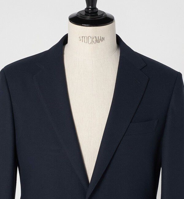 UNITED ARROWS green label relaxing「ECOPET(R) ハニカムジャージ 2B ジャケット -ウォッシャブル-」|テーラードジャケット|