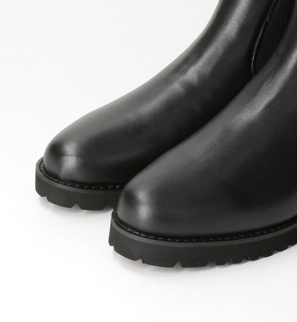 BEAUTY&YOUTH UNITED ARROWS「レザー サイドゴアブーツ」|ショートブーツ|