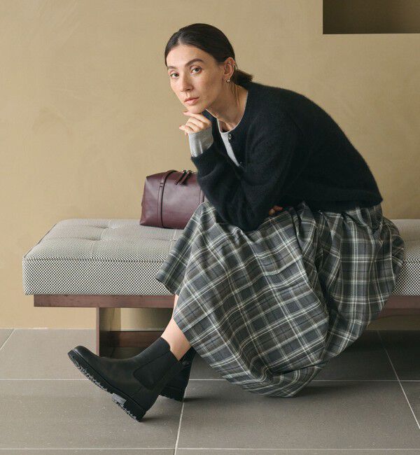 BEAUTY&YOUTH UNITED ARROWS「レザー サイドゴアブーツ」|ショートブーツ|