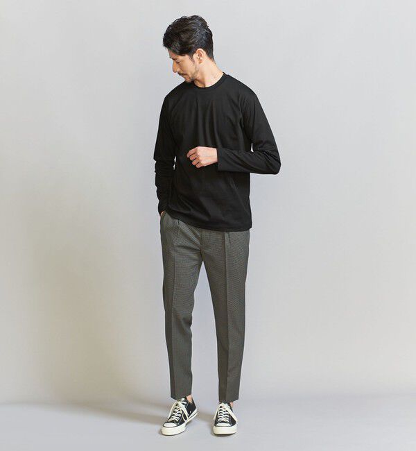 BEAUTY&YOUTH UNITED ARROWS「【WEB限定 WARDROBE SMART】NORITAKE クルーネック スマートフィット カットソー」|Tシャツ・カットソー|