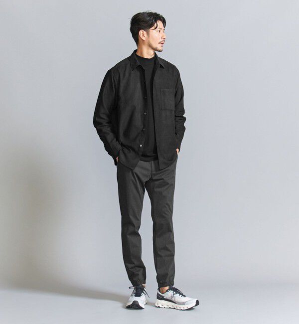 BEAUTY&YOUTH UNITED ARROWS「【WEB限定 WARDROBE SMART】スエードライク シャツ」|シャツ・ブラウス|