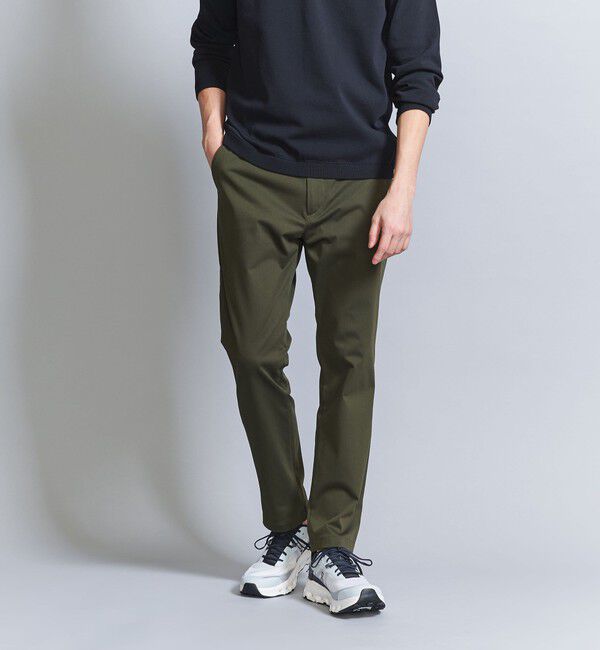 BEAUTY&YOUTH UNITED ARROWS「【WEB限定 WARDROBE SMART】ワンダーシェイプ スキニーパンツ」|チノ|