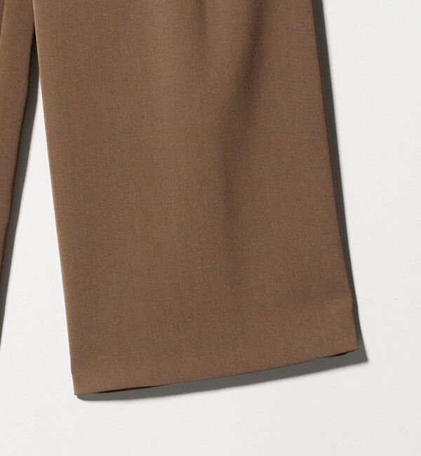 BEAUTY&YOUTH UNITED ARROWS「ポリエステルブレンド ツイルバックゴムパンツ」|スラックス|