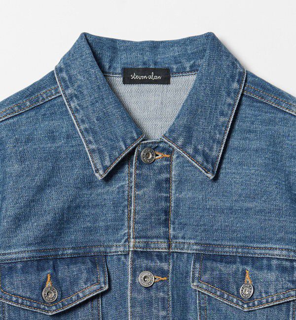 STEVEN ALAN「＜Steven Alan＞コットン デニム ブルゾン」|デニムジャケット|