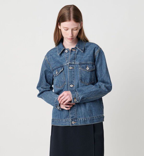 STEVEN ALAN「＜Steven Alan＞コットン デニム ブルゾン」|デニムジャケット|