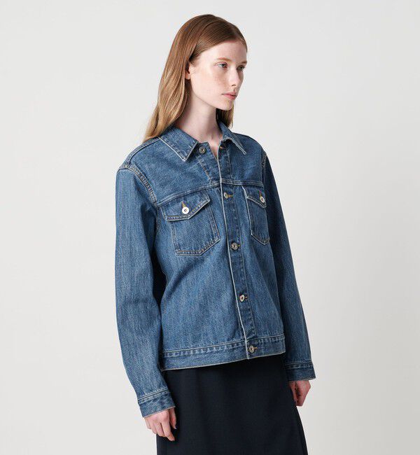 STEVEN ALAN「＜Steven Alan＞コットン デニム ブルゾン」|デニムジャケット|