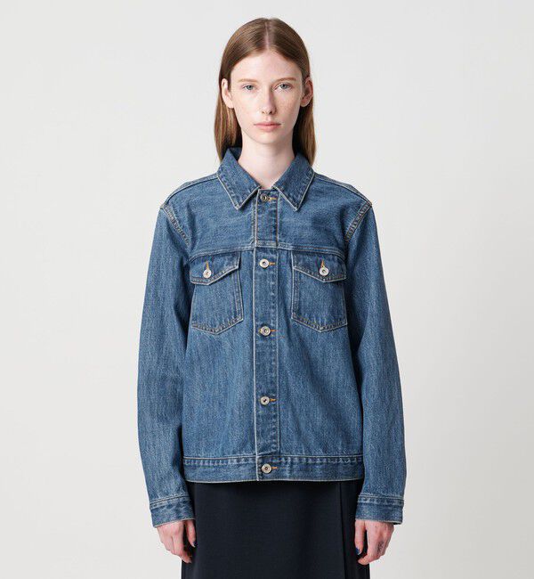 STEVEN ALAN「＜Steven Alan＞コットン デニム ブルゾン」|デニムジャケット|