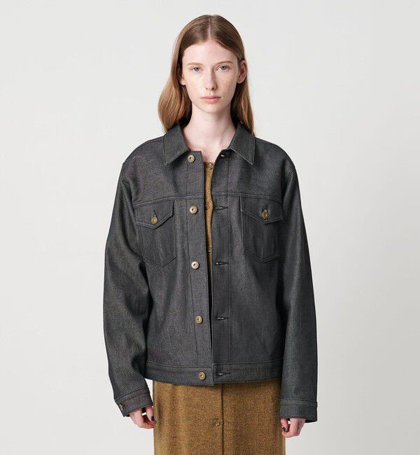 STEVEN ALAN「＜Steven Alan＞コットン デニム ブルゾン」|デニムジャケット|