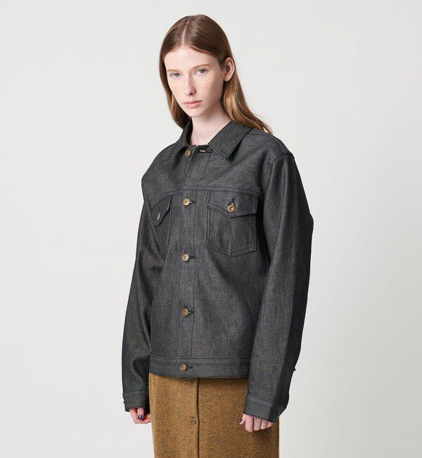 STEVEN ALAN「＜Steven Alan＞コットン デニム ブルゾン」|デニムジャケット|