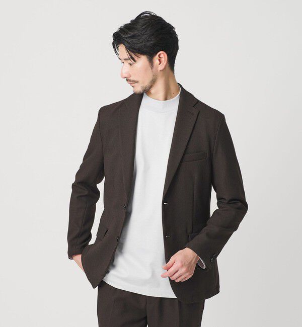 BEAUTY&YOUTH UNITED ARROWS「【WEB限定 WARDROBE SMART】LANATEC OX セットアップ/背抜きジャケット＆イージーパンツ」|スーツ|