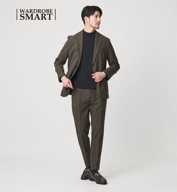 BEAUTY&YOUTH UNITED ARROWS「【WEB限定 WARDROBE SMART】LANATEC OX セットアップ/背抜きジャケット＆イージーパンツ」|スーツ|OLIVE
