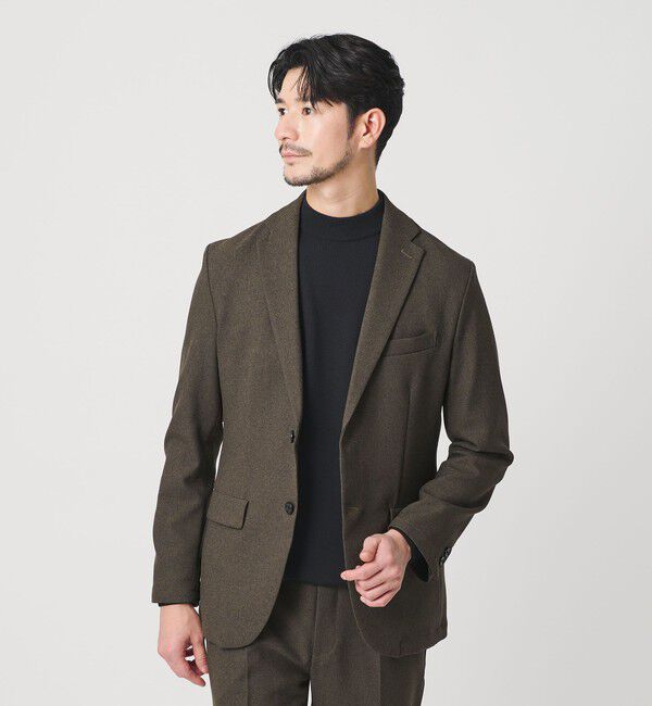 BEAUTY&YOUTH UNITED ARROWS「【WEB限定 WARDROBE SMART】LANATEC OX セットアップ/背抜きジャケット＆イージーパンツ」|スーツ|