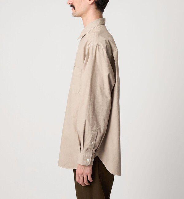 STEVEN ALAN「＜Steven Alan＞ ガーメントダイ ポプリン レギュラーカラー シャツ LOOSE」|シャツ・ブラウス|