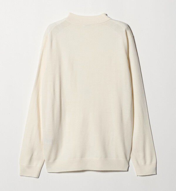 BEAUTY&YOUTH UNITED ARROWS「【WEB限定 WARDROBE SMART】マシーンウォッシャブル ウールミックス ジャケット クルーネック」|ニット・セーター|