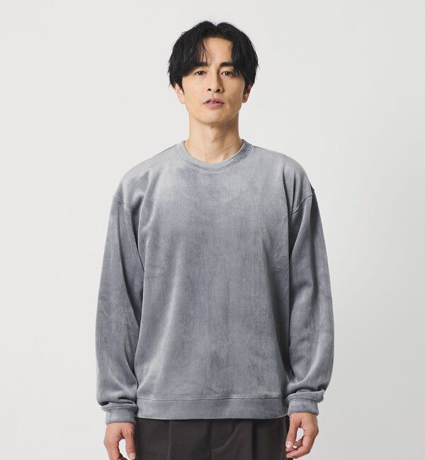 BEAUTY&YOUTH UNITED ARROWS「ボンディング コーデュロイ クルーネック トップス」|Tシャツ・カットソー|