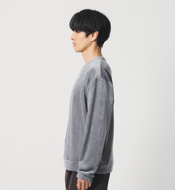 BEAUTY&YOUTH UNITED ARROWS「ボンディング コーデュロイ クルーネック トップス」|Tシャツ・カットソー|
