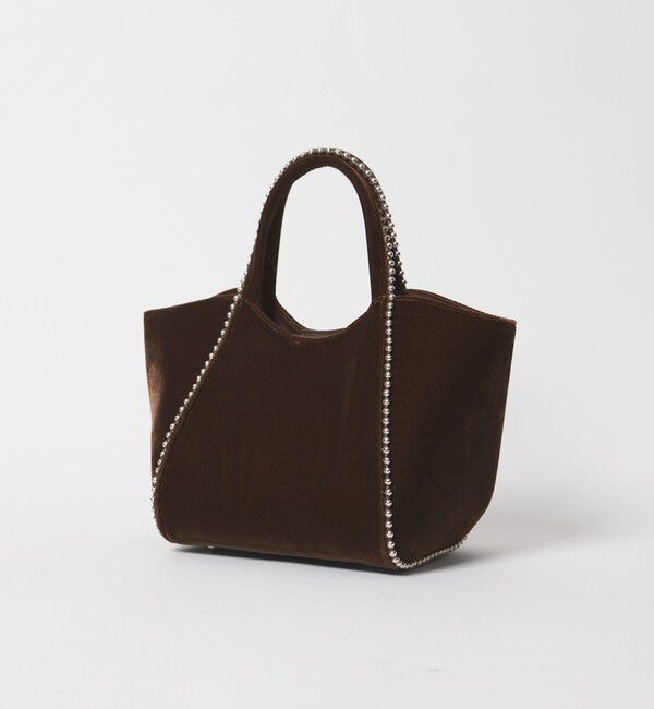 BEAUTY&YOUTH UNITED ARROWS「ベルベット ボールチェーン 2WAY ミニトートバッグ」|トートバッグ|
