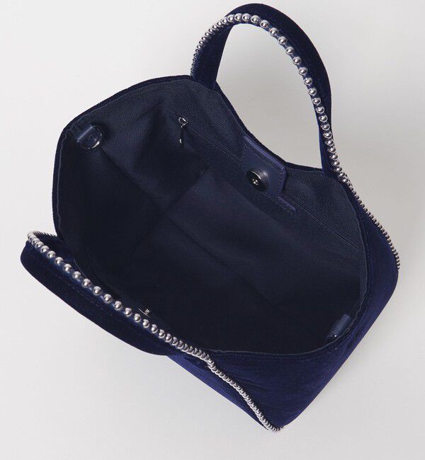 BEAUTY&YOUTH UNITED ARROWS「ベルベット ボールチェーン 2WAY ミニトートバッグ」|トートバッグ|