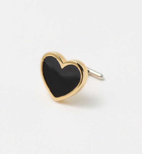 BEAUTY&YOUTH UNITED ARROWS「＜BAQLESS＞Amity Black Heart ピアス」|ピアス|