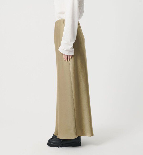 BEAUTY&YOUTH UNITED ARROWS「ポリエステルサテン マーメイドフレアスカート 」|スカート|