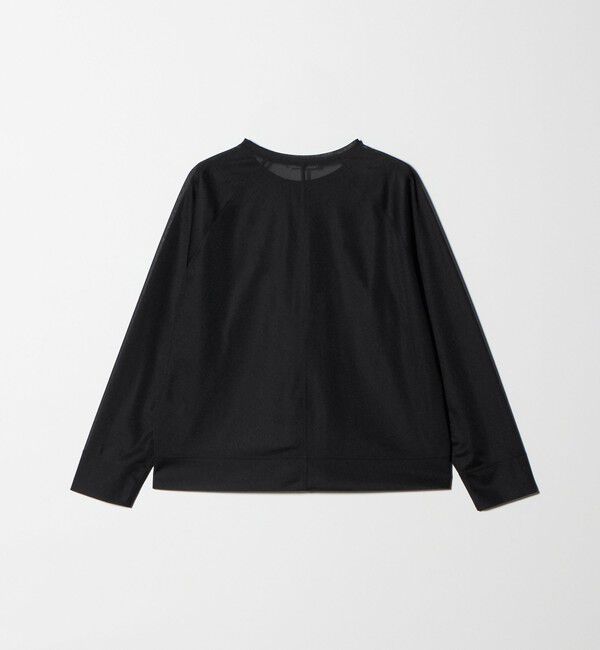 BEAUTY&YOUTH UNITED ARROWS「オーガンジー ラグランスリーブカットソー ウォッシャブル」|Tシャツ・カットソー|