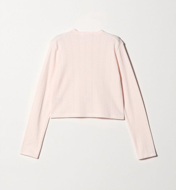 BEAUTY&YOUTH UNITED ARROWS「コットン パターンメッシュ カーディガン ウォッシャブル」|カーディガン|